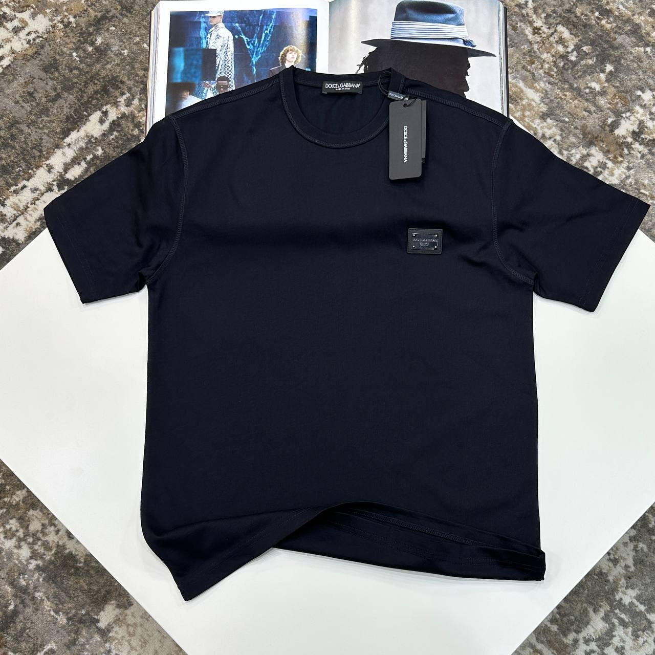 DG T- SHIRT -NAVY