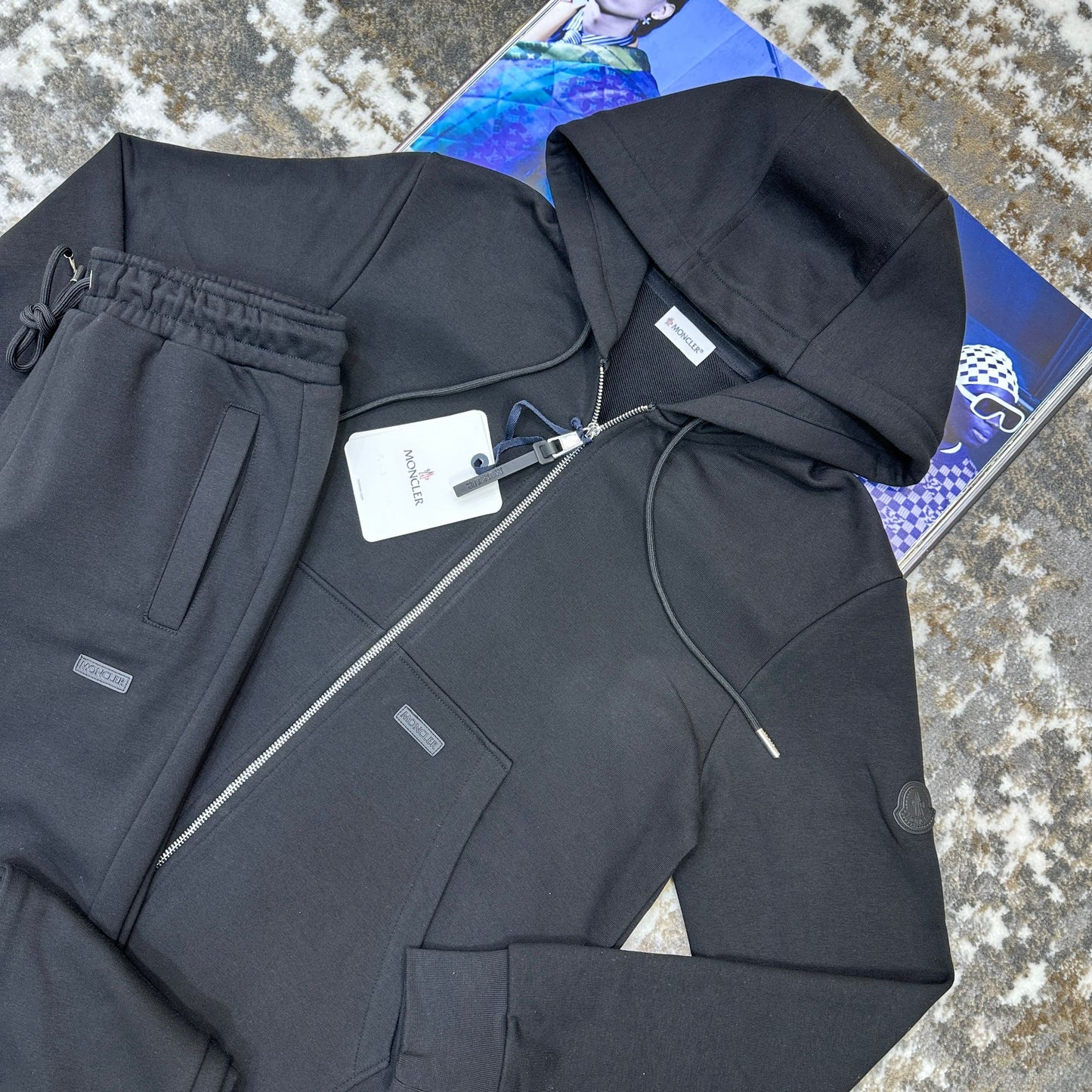 MNCLR TRACK SUIT - BLACK