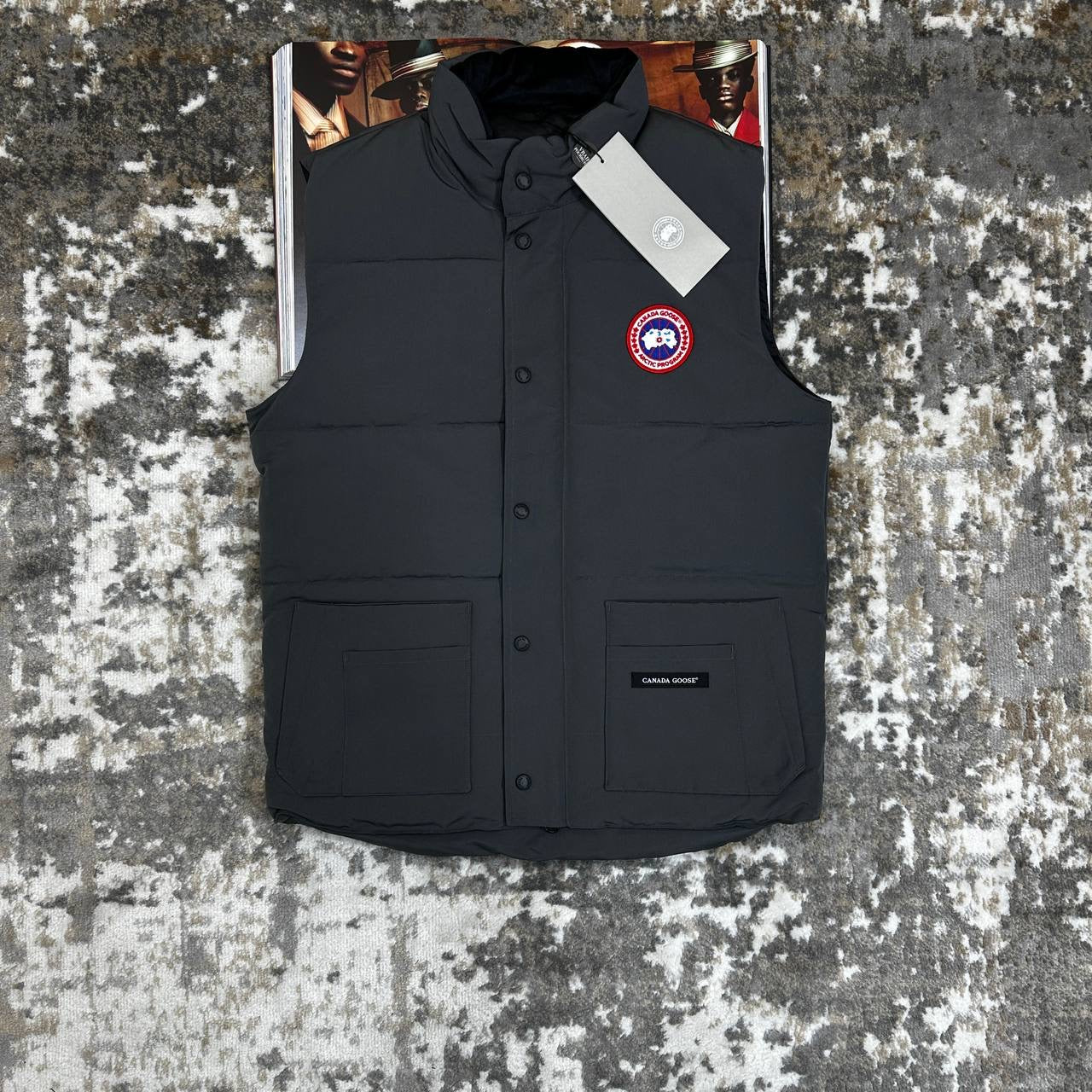 CG BODY WARMER - DARK GRAY