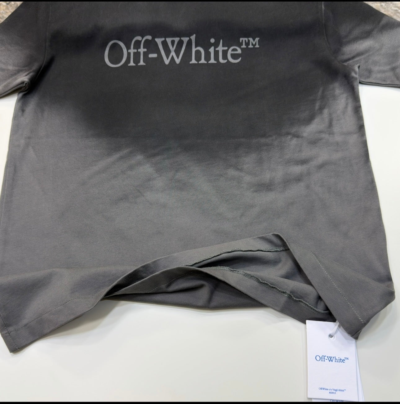 OW T-SHIRT -GRAY