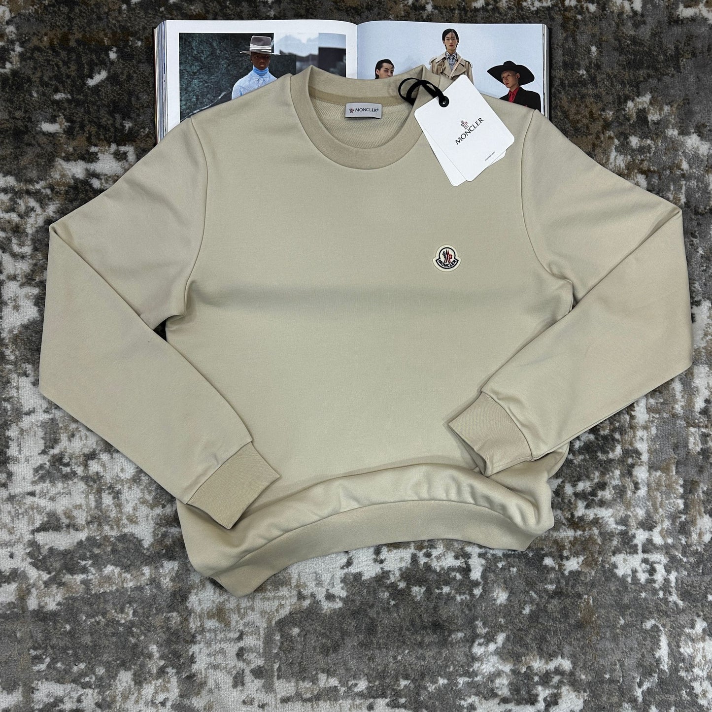 MNCLR JUMPER -BEIGE