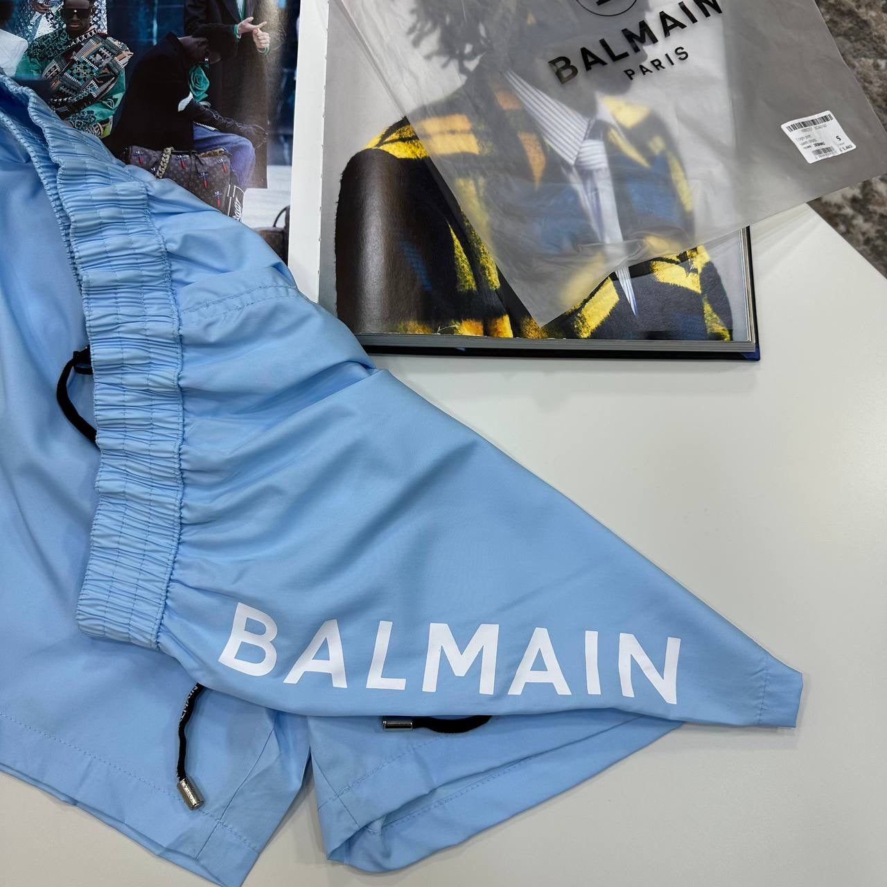 BLMN SHORTS -SKY BLUE