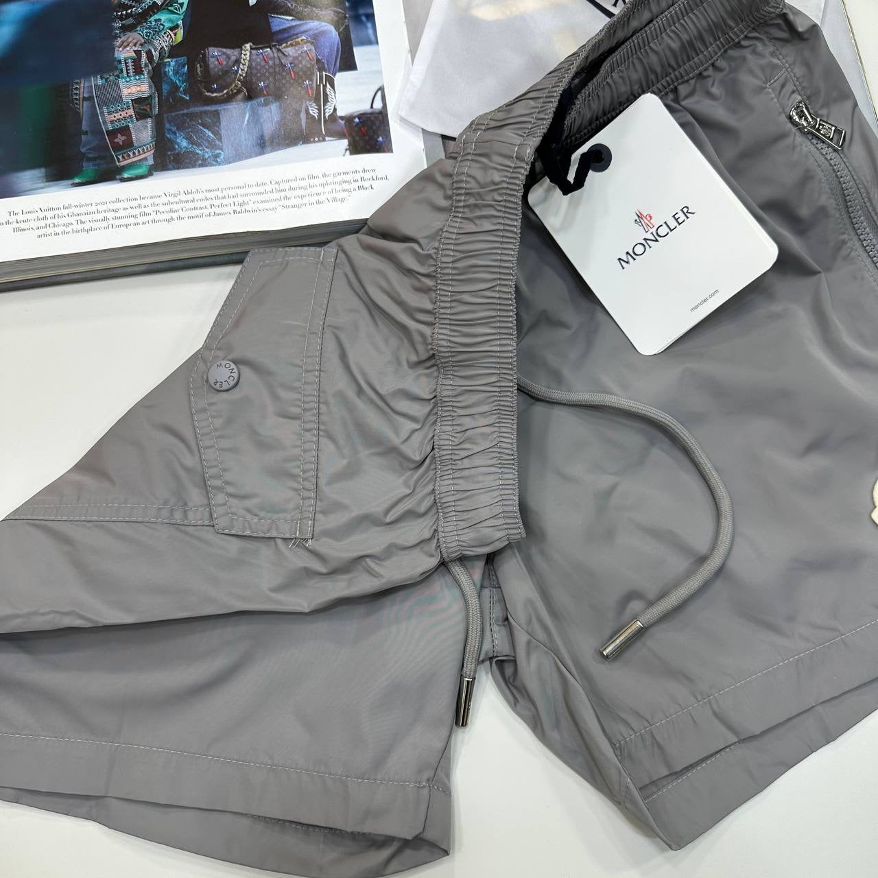 MNCLR SHORTS -STONE GRAY