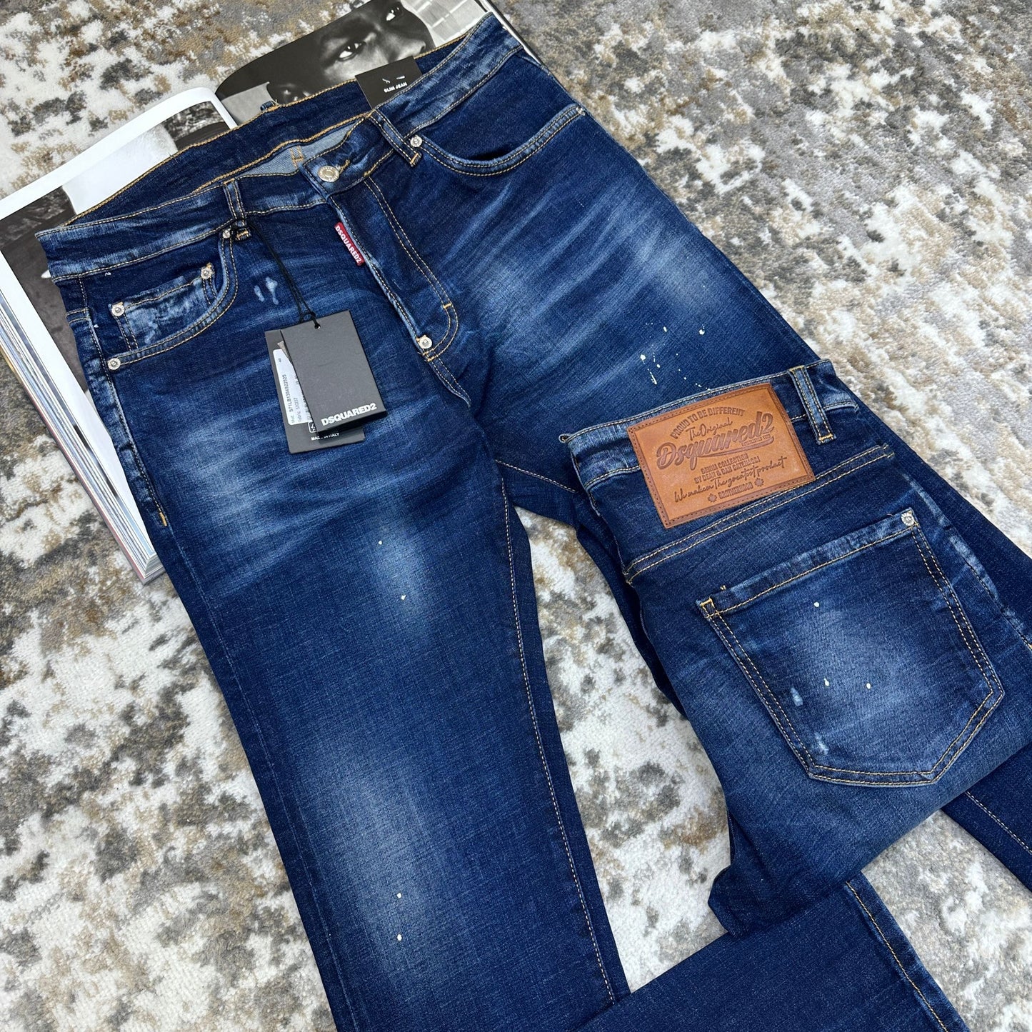 DSQ JEANS - BLUE