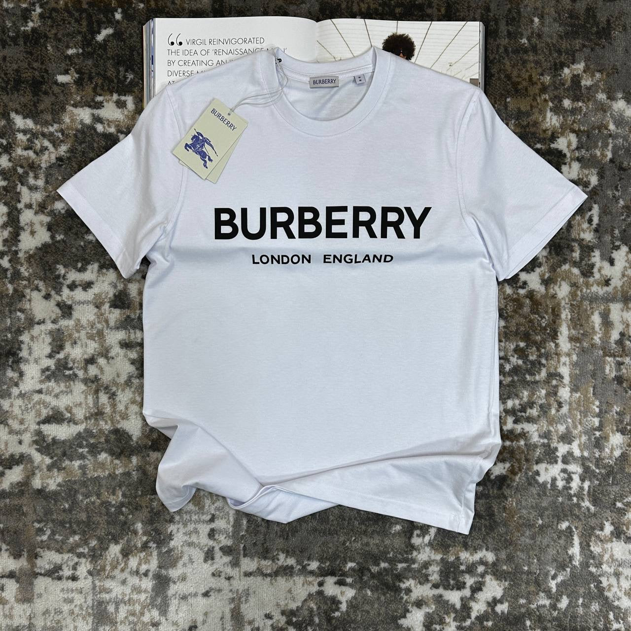 BURB T-SHIRT - WHITE
