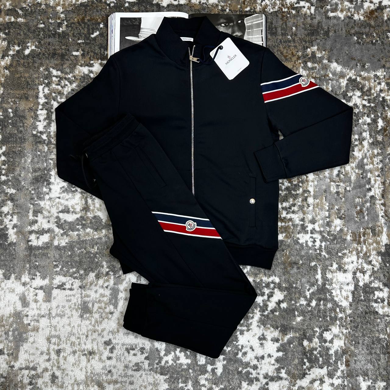 MNCLR TRACK SUIT - BLACK