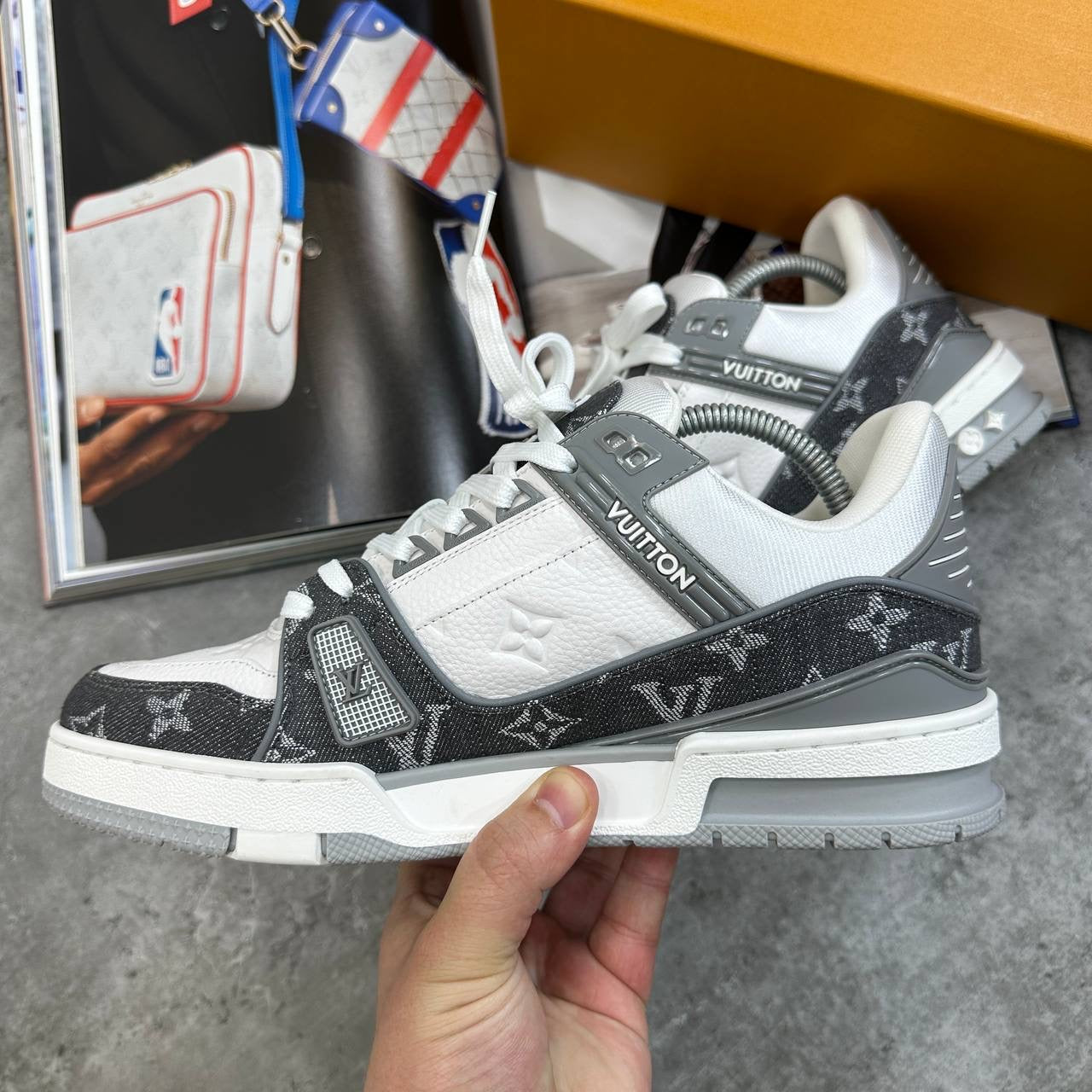 LVE- TRAINER - GERY - WHITE