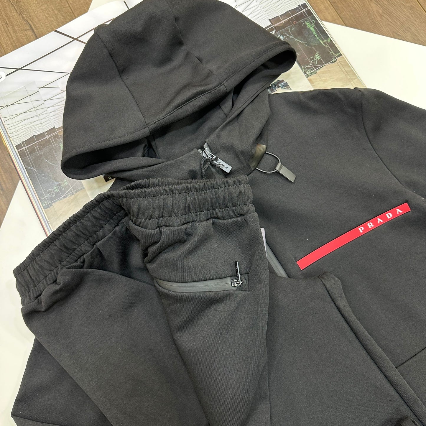 PDA TRACK SUITE - BLACK