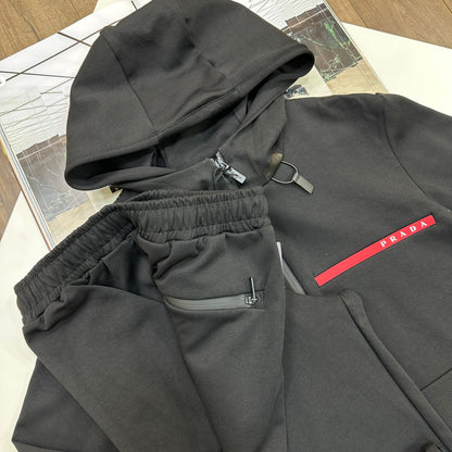 PDA TRACK SUITE - BLACK