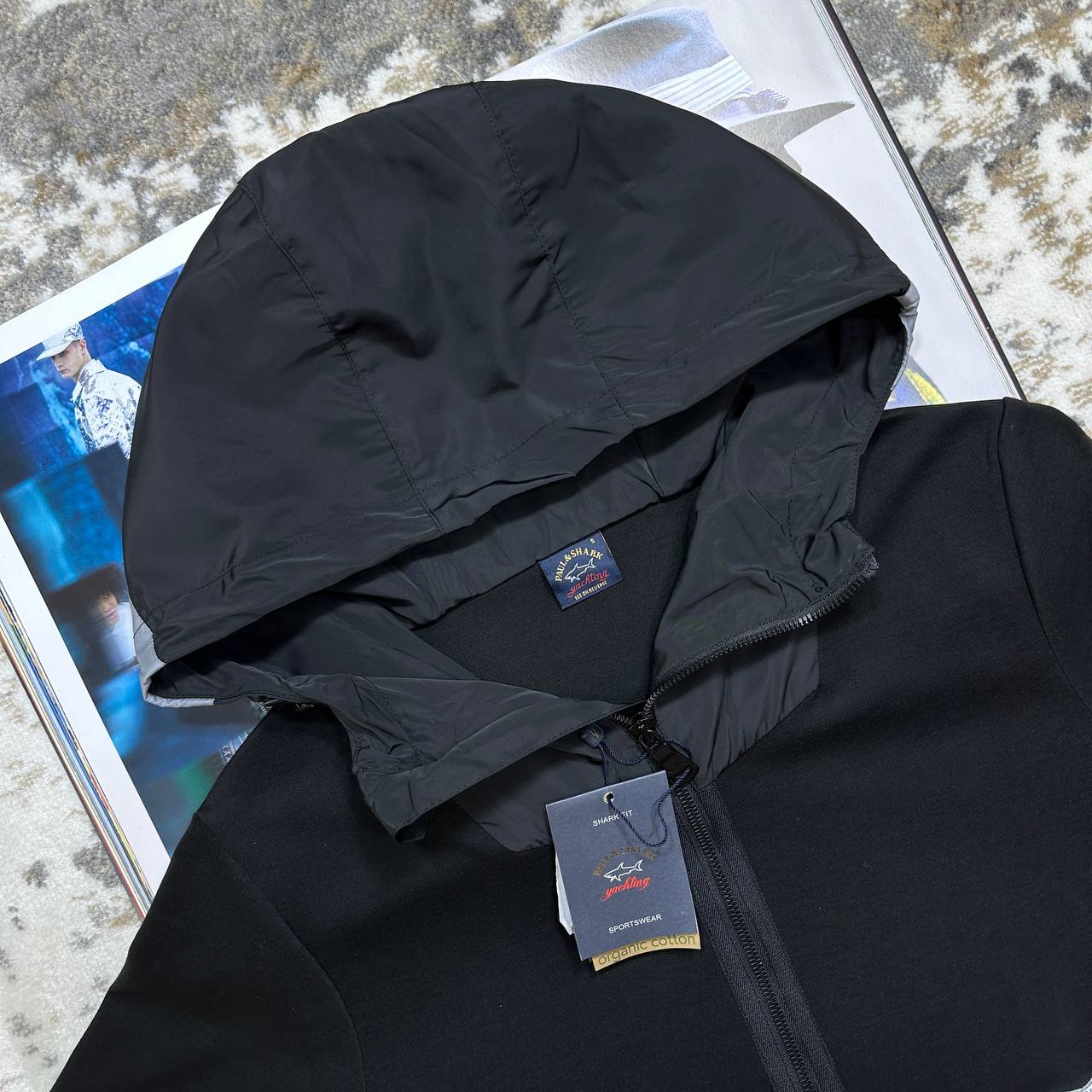 P.SHARK JACKET BLACK