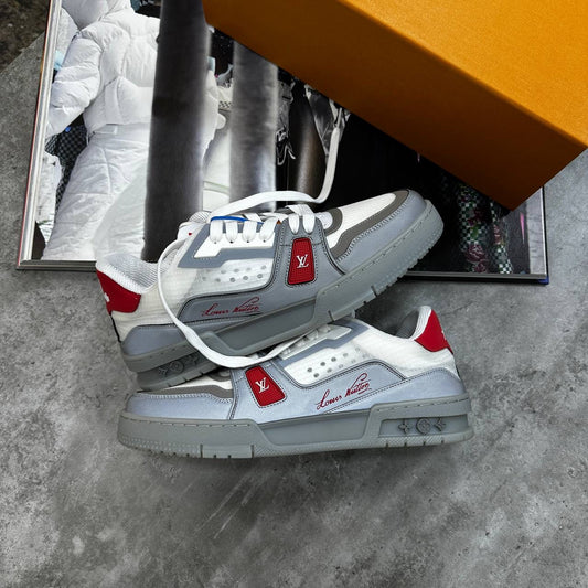 LVE- TRAINER- GRAY - RED