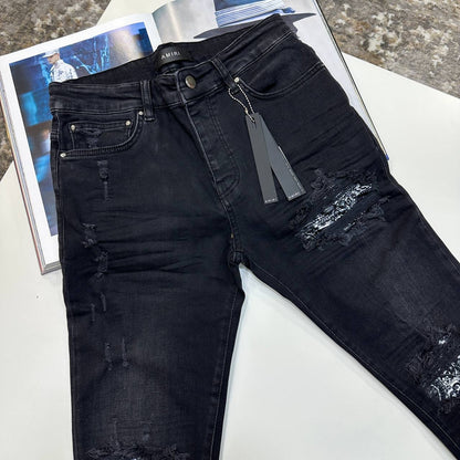 AMRI JEANS - BLACK