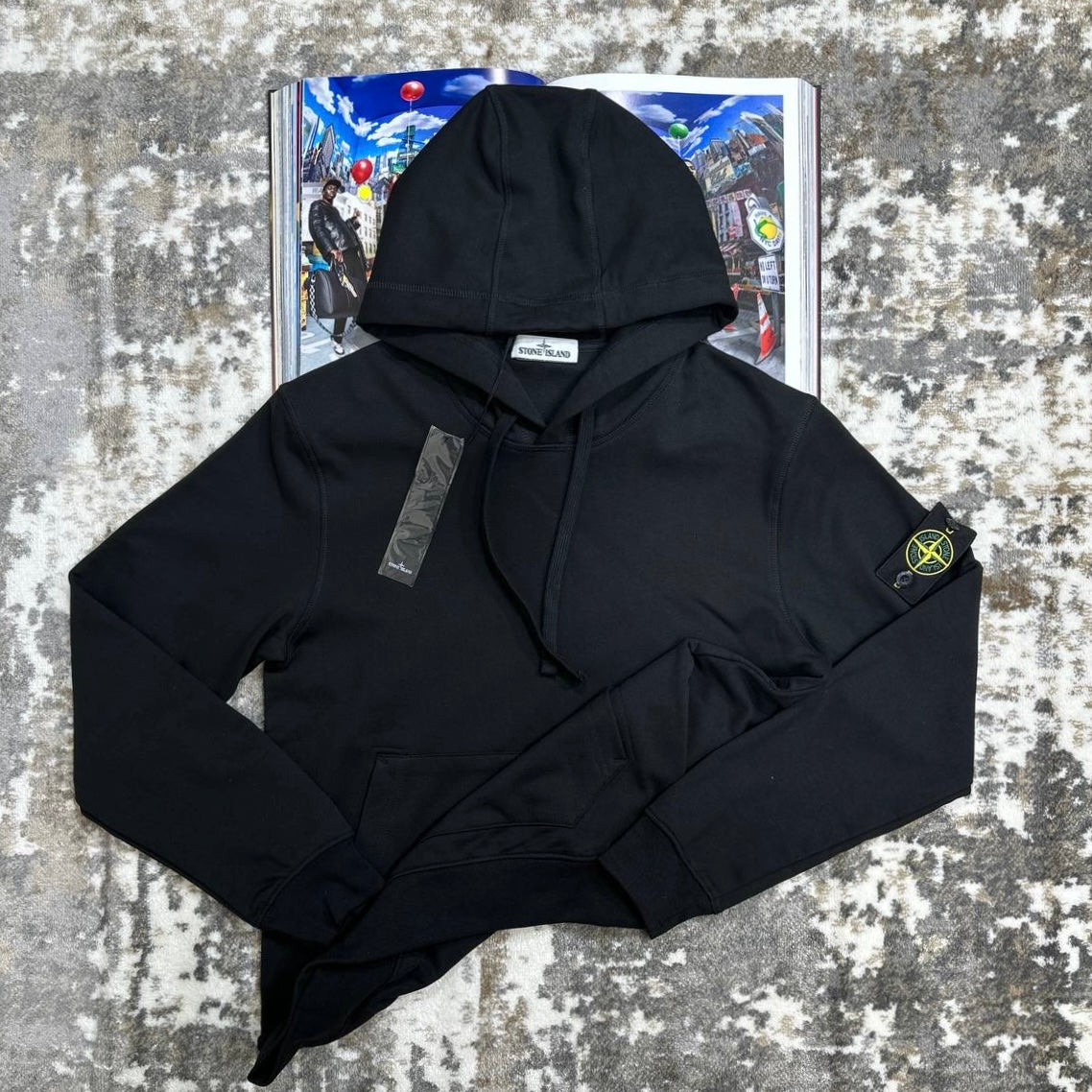 STNE HOODIE-BLACK