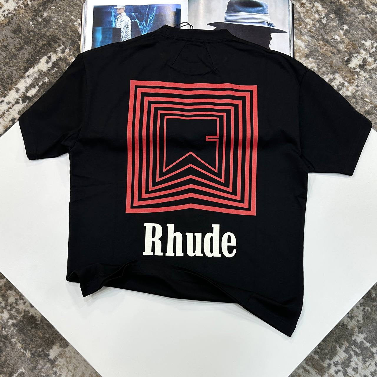 RHU T-SHIRT - BLACK