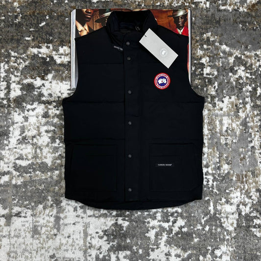 CG BODY WARMER - BLACK