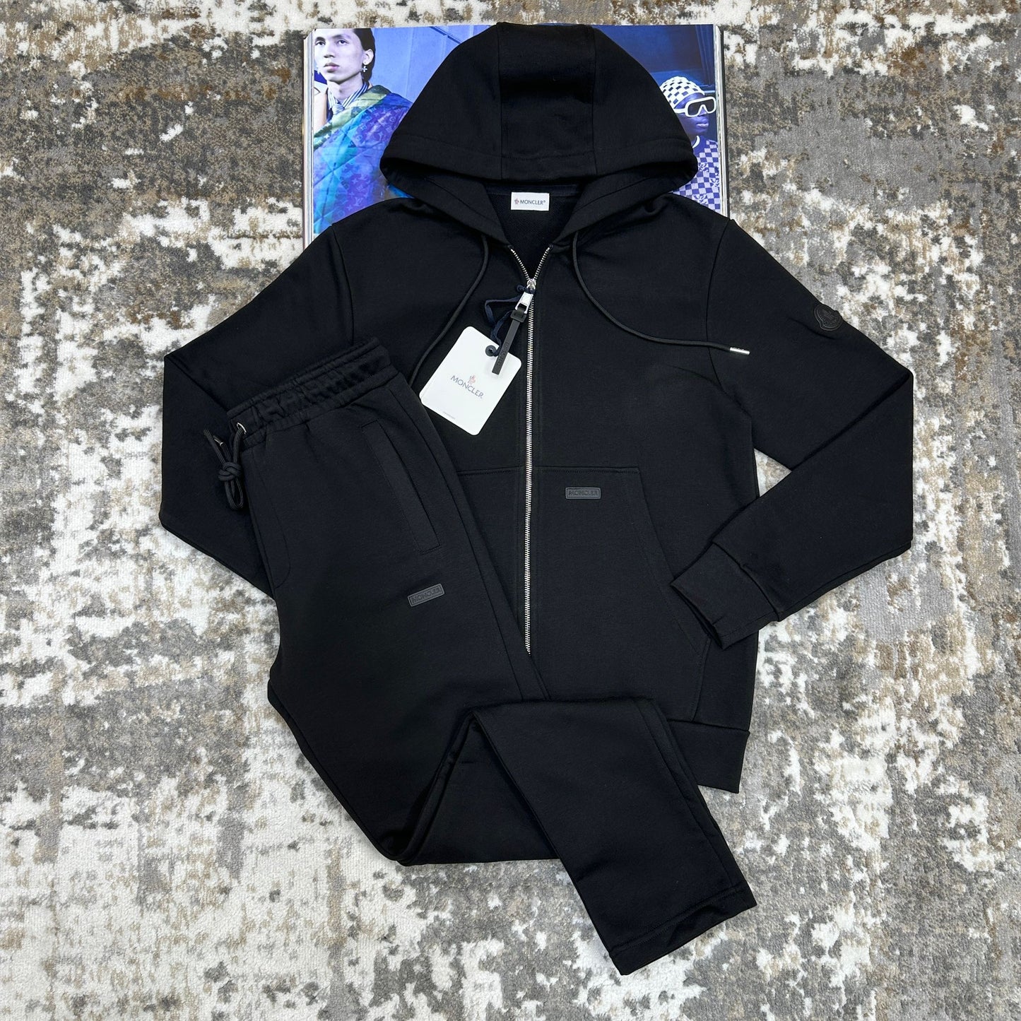 MNCLR TRACK SUIT - BLACK