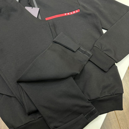 PDA TRACK SUITE - BLACK