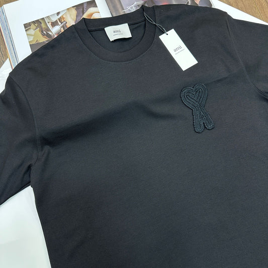 AMI T-SHIRT - BLACK