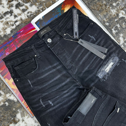 AMRI JEANS - BLACK
