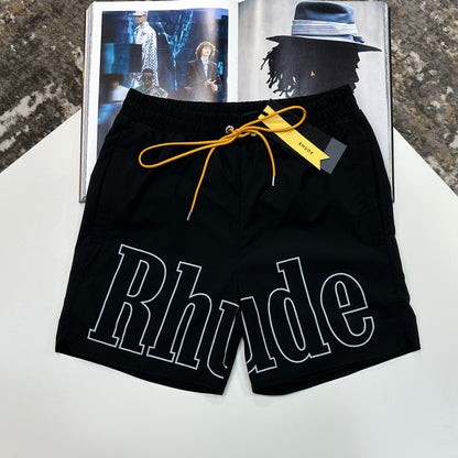 RHU SWIM SHORTS - BLACK