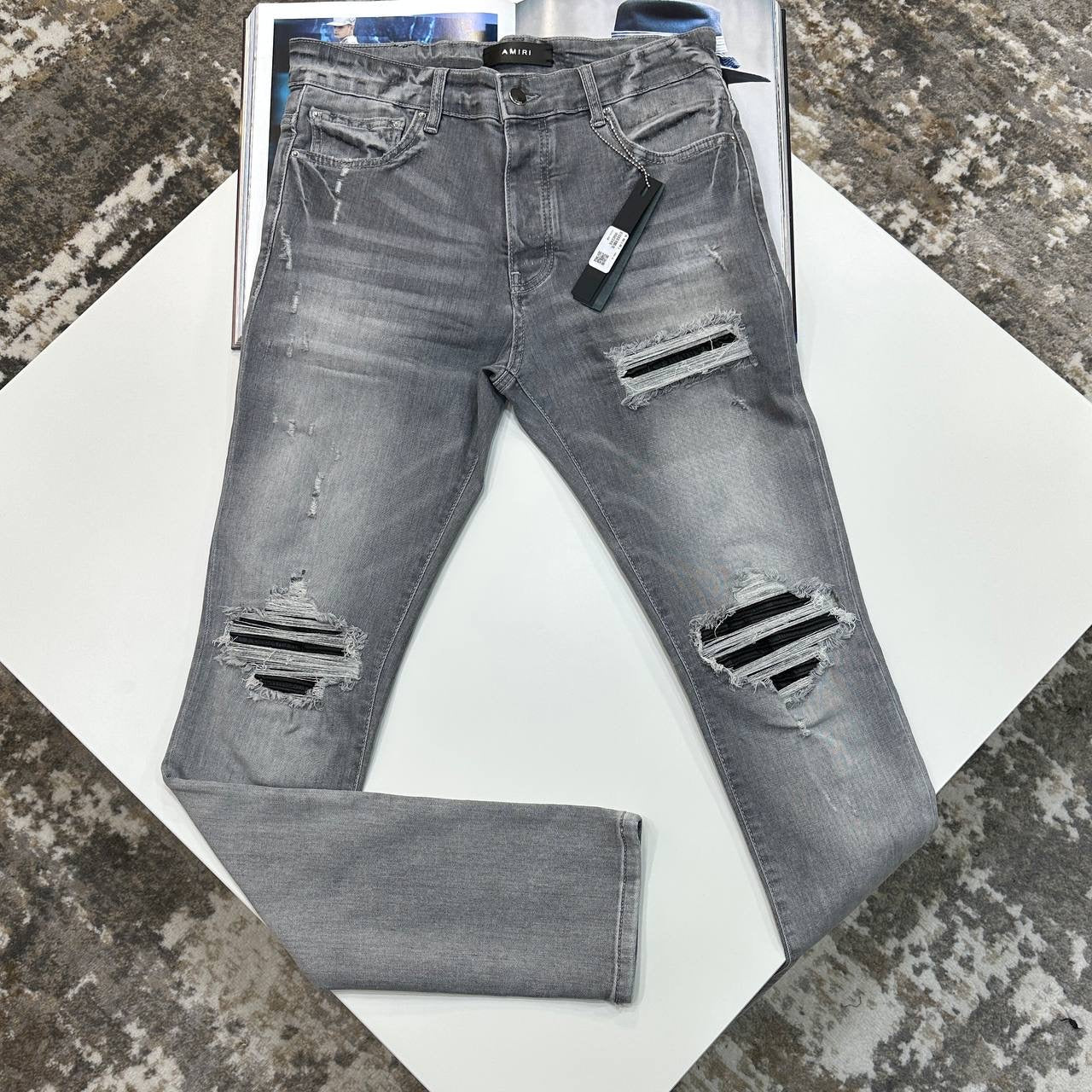 AMRI JEANS -GRAY