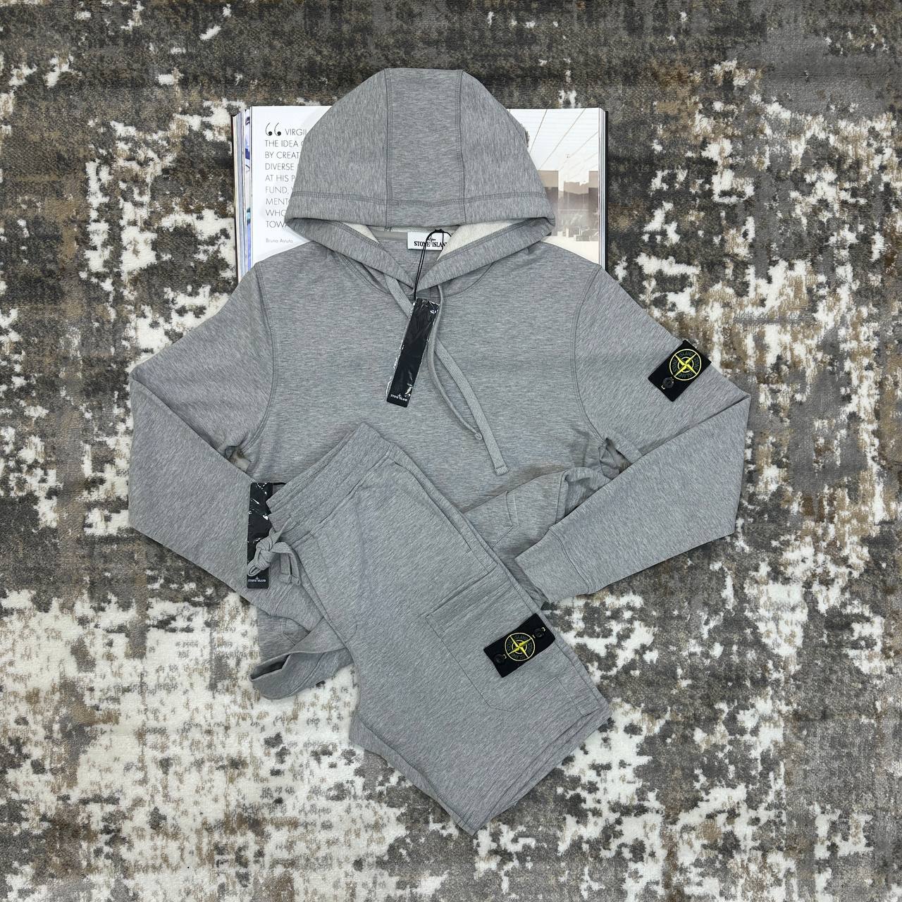 STNE SHORT SET GREY