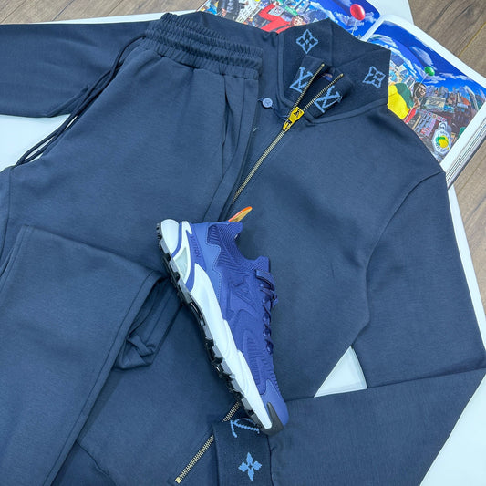 LVE TRACK SUITE - NAVY