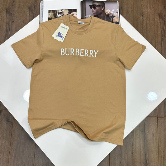 BURB T-SHIRT - CAMEL