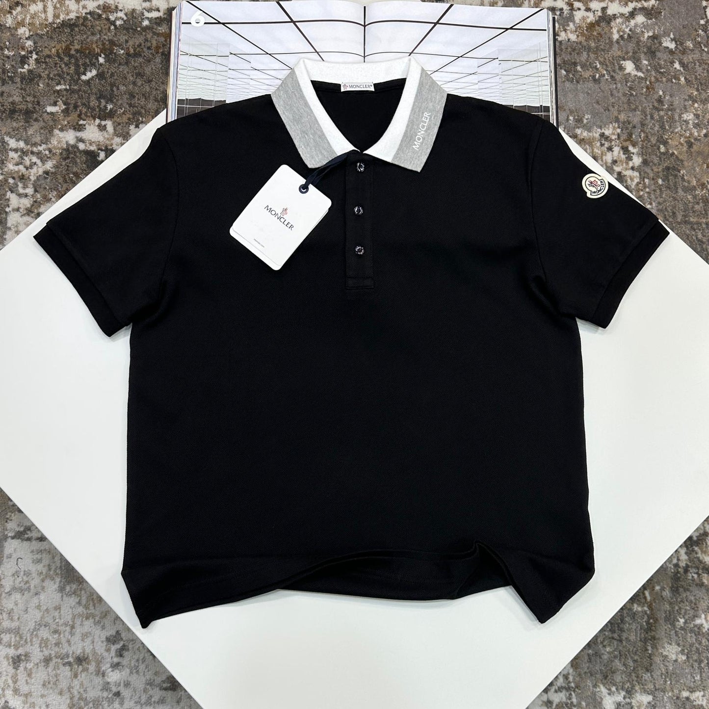 MNCLR POLO - BLACK