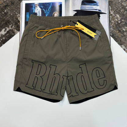 RHU SWIM SHORTS -KHAKI
