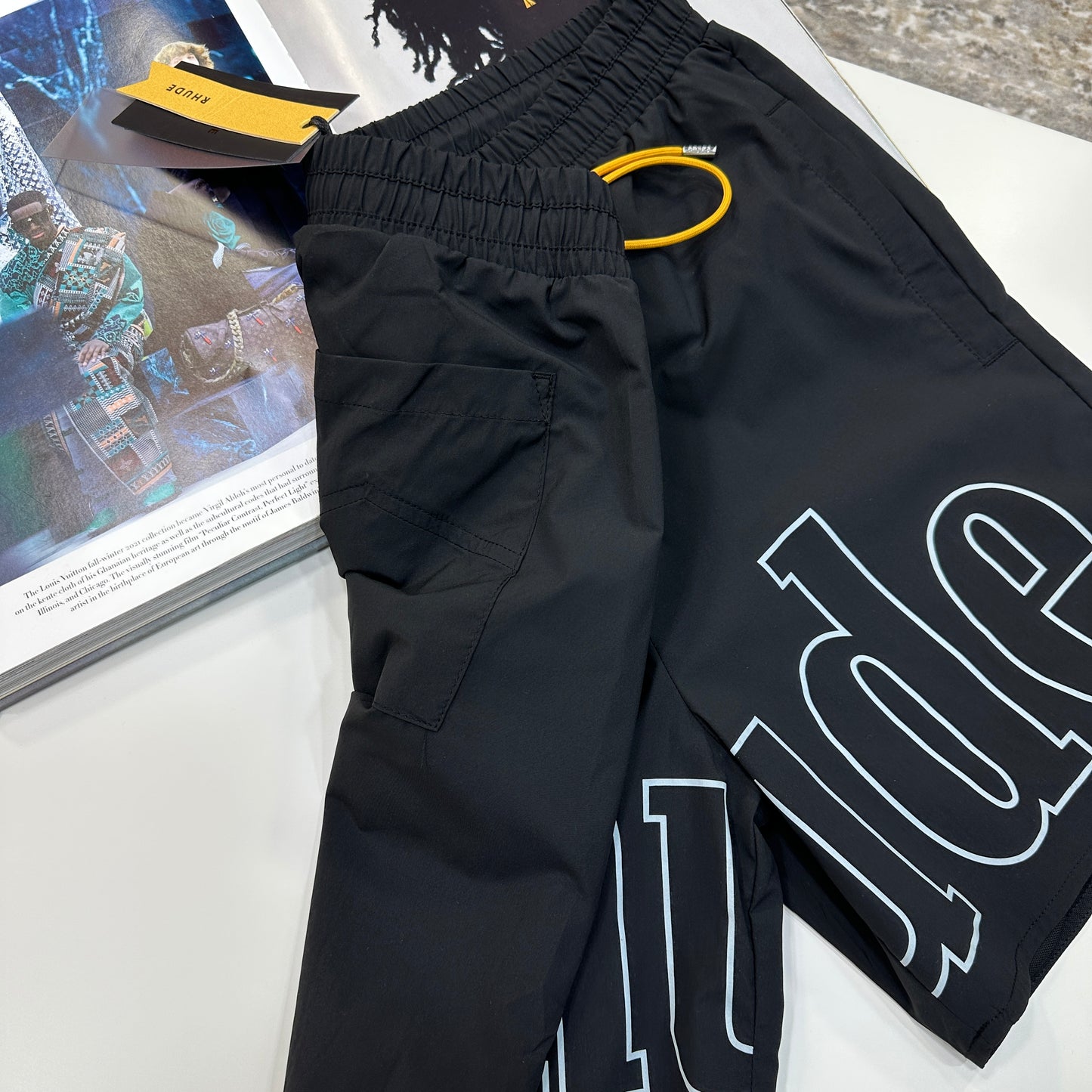 RHU SWIM SHORTS - BLACK