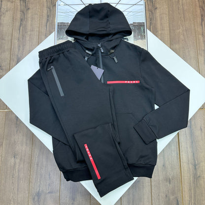 PDA TRACK SUITE - BLACK