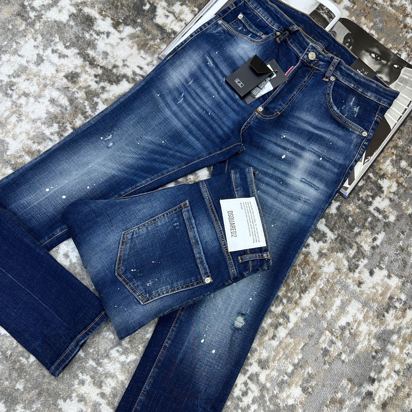 DSQ JEANS - BLUE