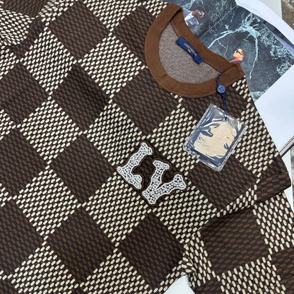 LVE  T-SHIRT - BROWN