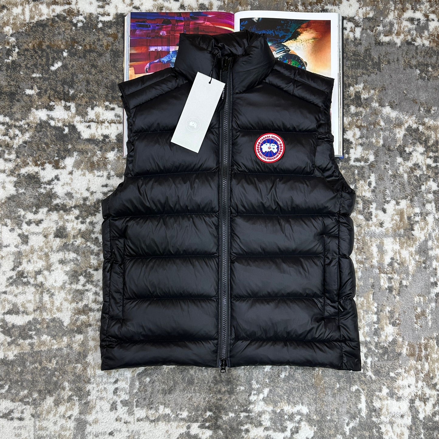 CG BODY WARMER - BLACK