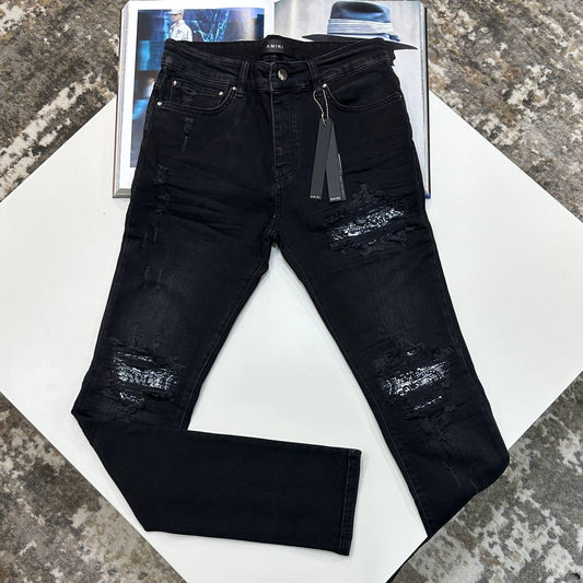 AMRI JEANS - BLACK