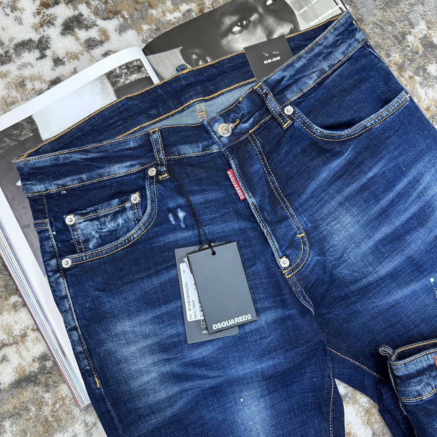 DSQ JEANS - BLUE