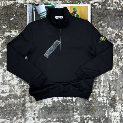 SI HALF ZIP JUMPER - BLACK