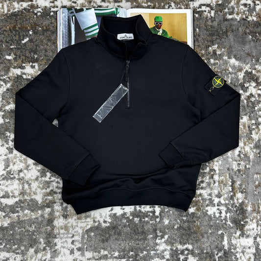 SI HALF ZIP JUMPER - BLACK