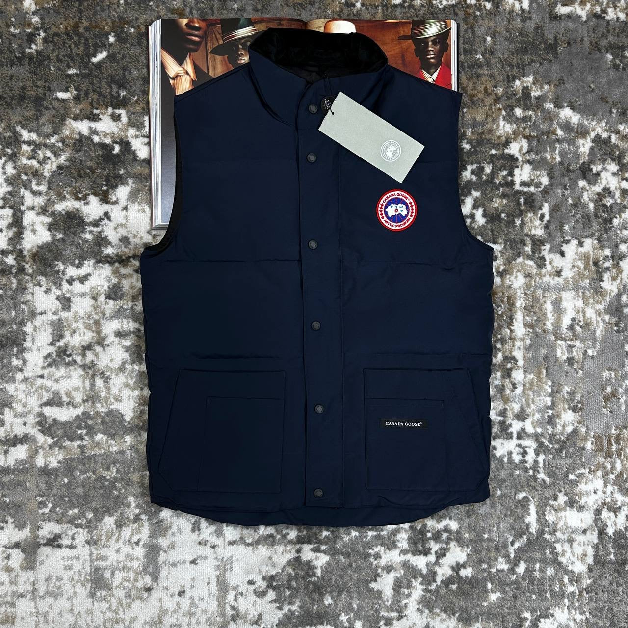 CG BODY WARMER - NAVY