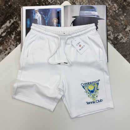 CB JOGGER  SHORTS -WHITE