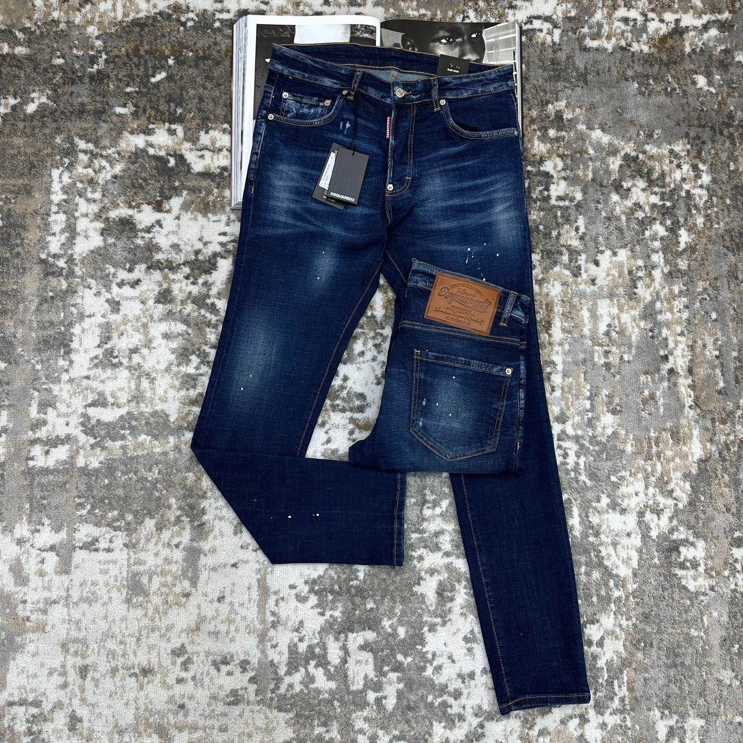 DSQ JEANS - BLUE