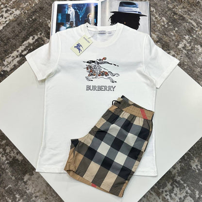 BURB T-SHIRT - WHITE