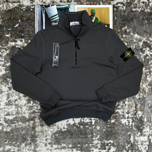 SI HALF ZIP JUMPER - DARK GRAY