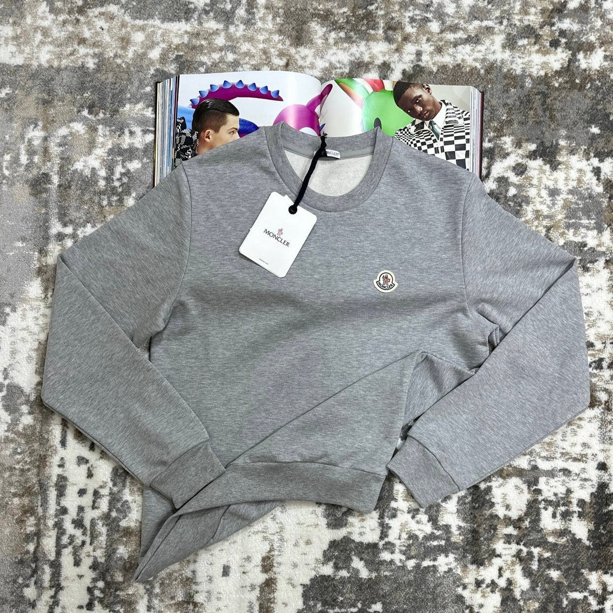 MNCLR JUMPER LIGHTGREY