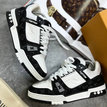 LVE- TRAINER - BLACK - WHITE