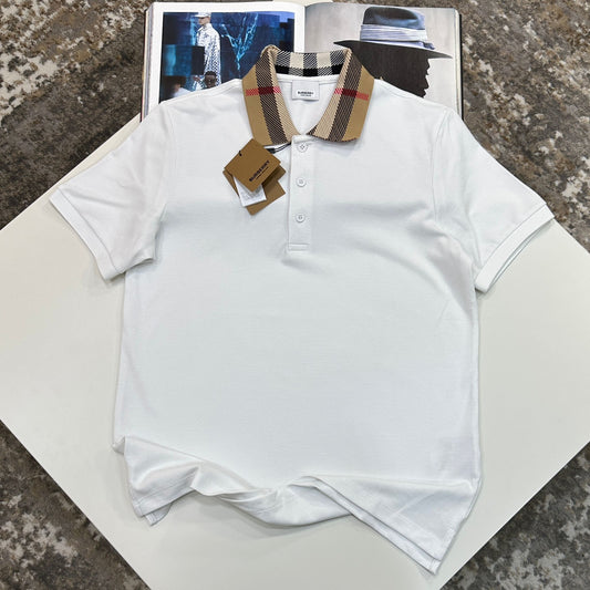 BURB POLO - WHITE