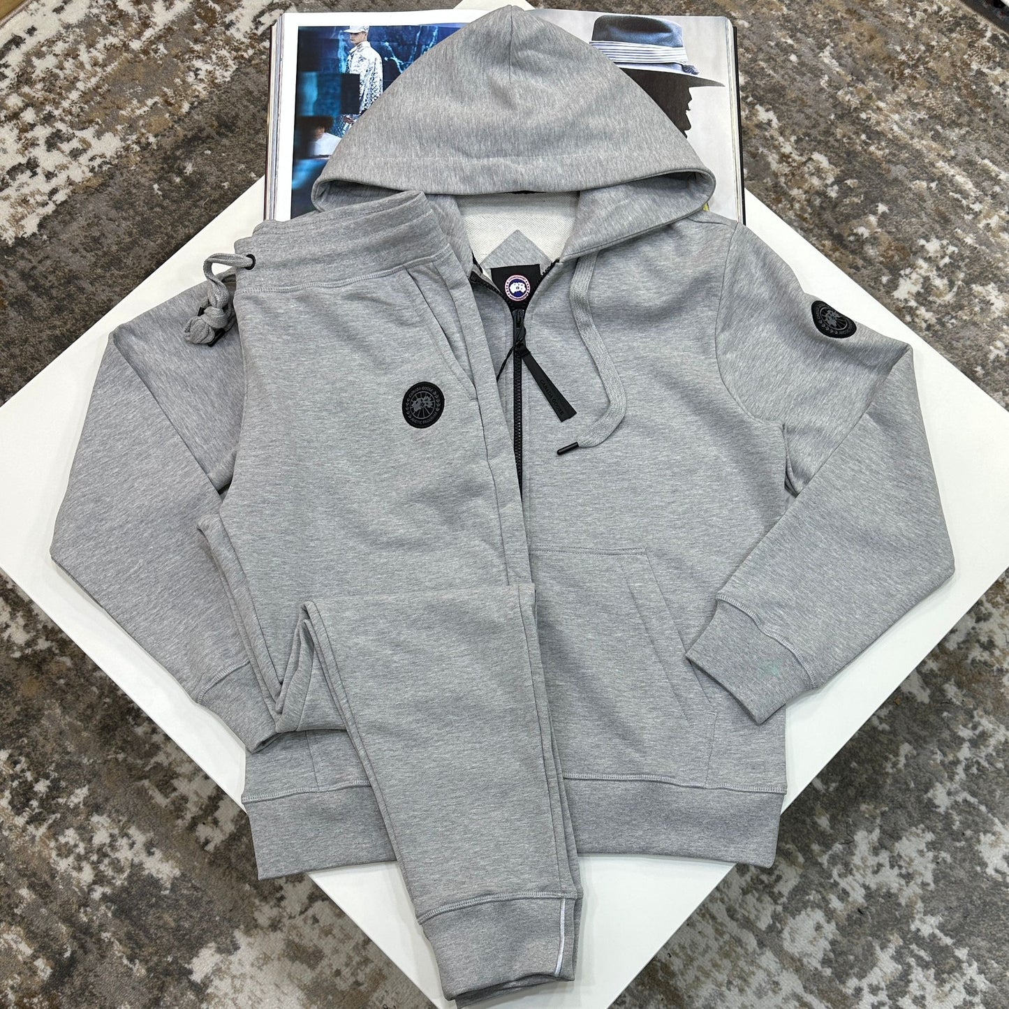 CG TRACK SUIT - BLACK