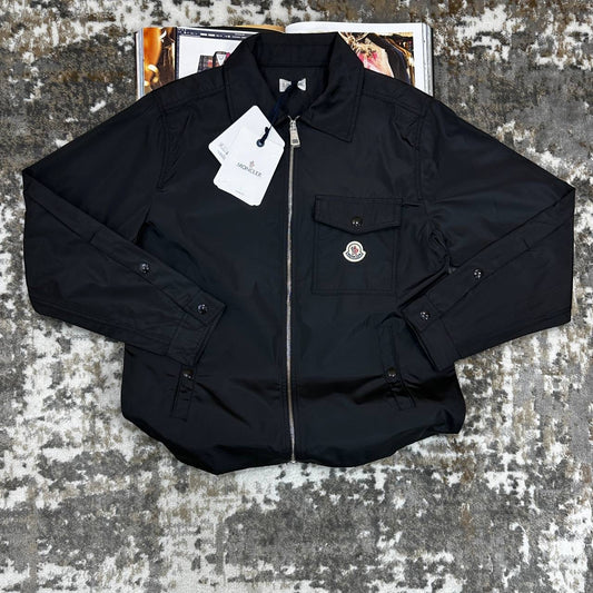 MNCLR ZIP UP JACKET - BLACK