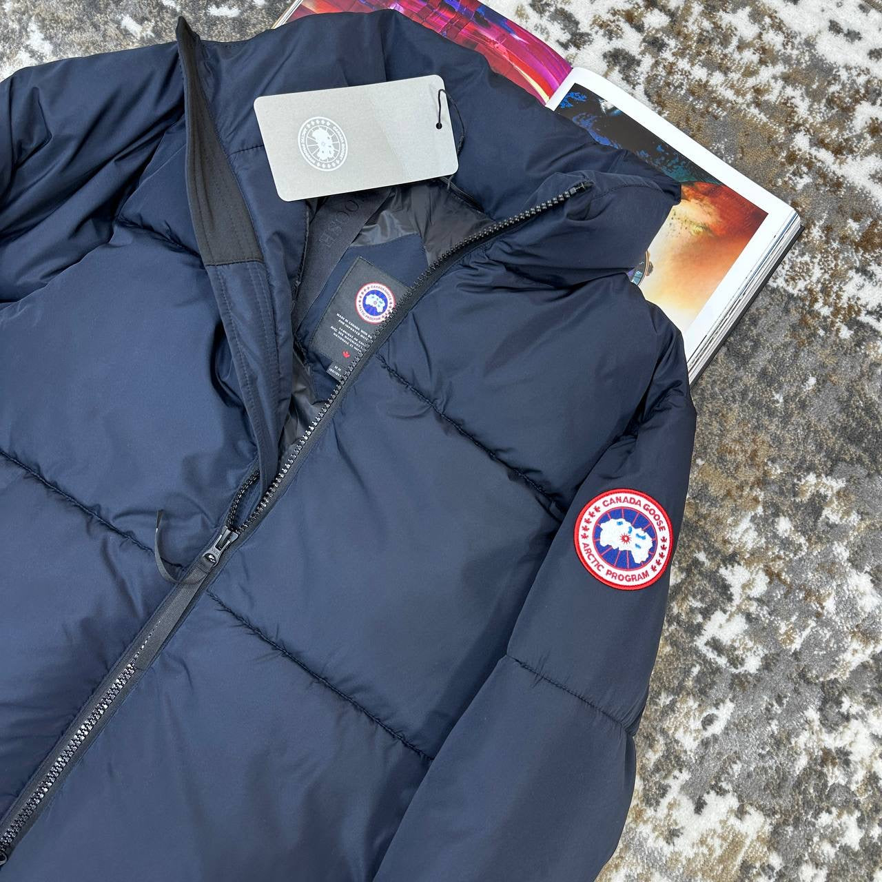 CG PUFFER JACKET - NAVY